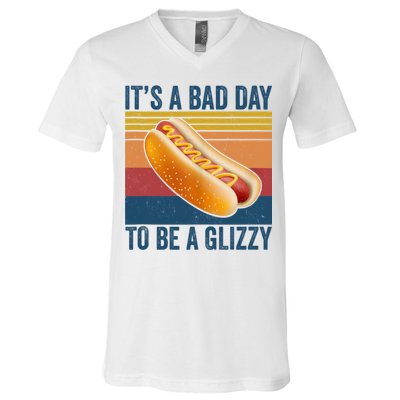 It’s A Bad Day To Be A Glizzy Vintage V-Neck T-Shirt