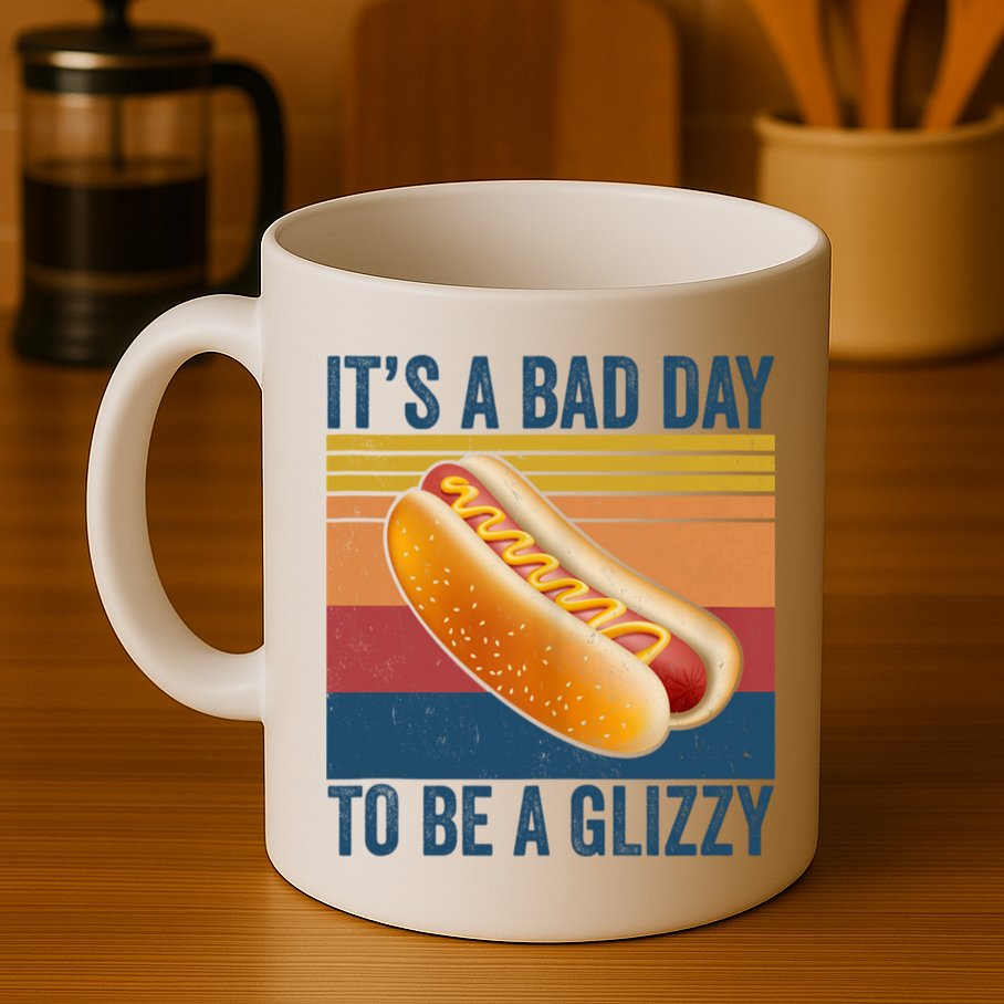 It’s A Bad Day To Be A Glizzy Vintage Mug
