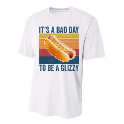 It’s A Bad Day To Be A Glizzy Vintage Performance Sprint T-Shirt