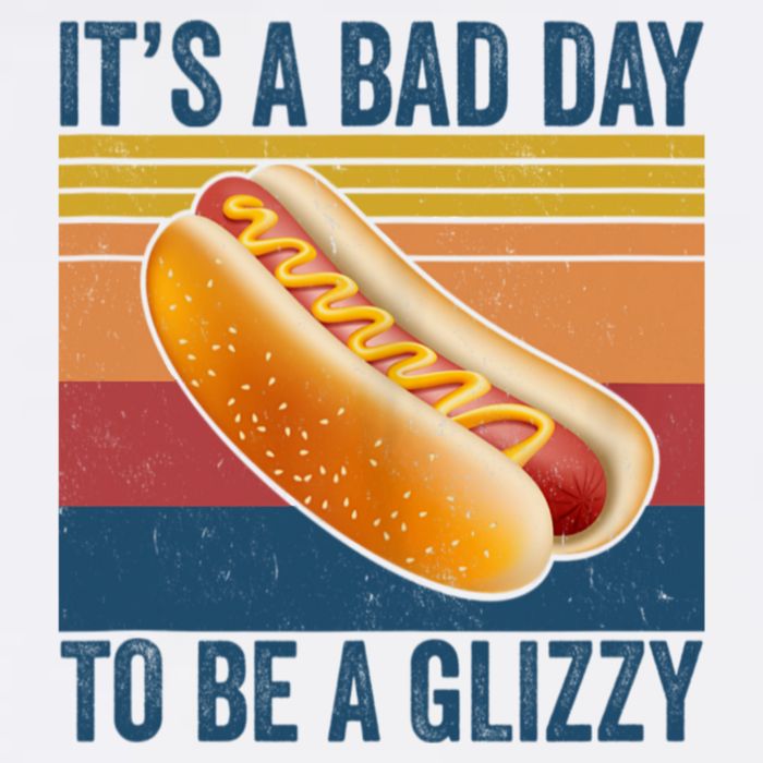 It’s A Bad Day To Be A Glizzy Vintage Golf Towel