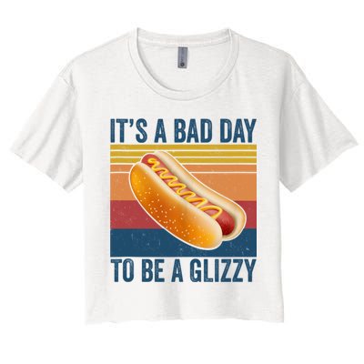 It’s A Bad Day To Be A Glizzy Vintage Crop Top