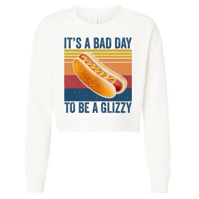 It’s A Bad Day To Be A Glizzy Vintage Cropped Pullover Crew