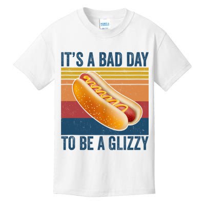 It’s A Bad Day To Be A Glizzy Vintage Kids T-Shirt