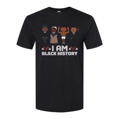 I Am Black History Future Melanin King Black Magic Gift Softstyle® CVC T-Shirt