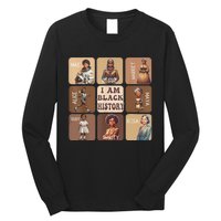 I Am Black History Month Black Women Leader Black Girl Power Long Sleeve Shirt