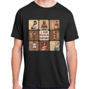 I Am Black History Month Black Women Leader Black Girl Power Adult ChromaSoft Performance T-Shirt