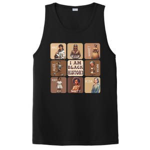 I Am Black History Month Black Women Leader Black Girl Power PosiCharge Competitor Tank