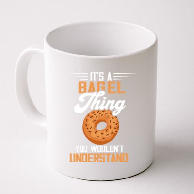 Its A Bagel Thing Baker Baking Dough Bagels Bagel Lover Funny Gift Coffee Mug