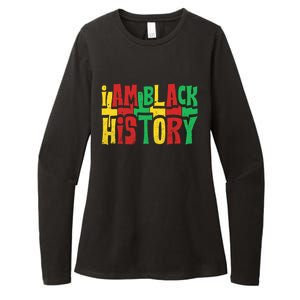 I Am Black History Juneteenth Retro Black History Month Gift Womens CVC Long Sleeve Shirt