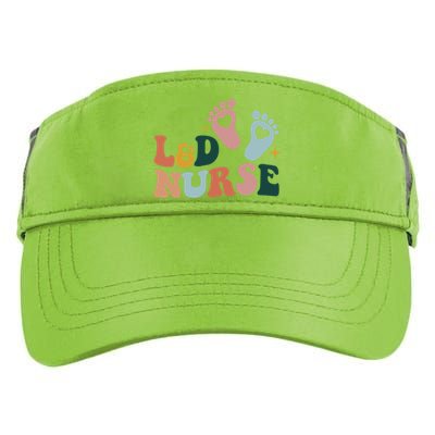 Its A Beautiful Day In The Laborhood Both Side Print Gift Adult Drive Performance Visor