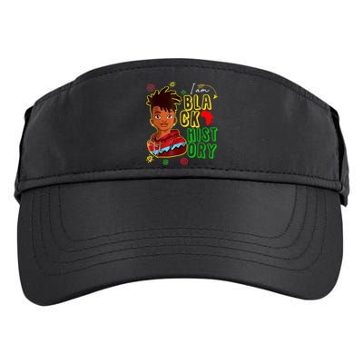 I Am Black History Month Black History Month African American Black Adult Drive Performance Visor