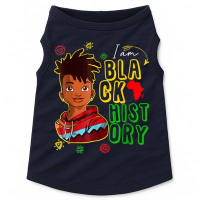 I Am Black History Month Black History Month African American Black Doggie Tank