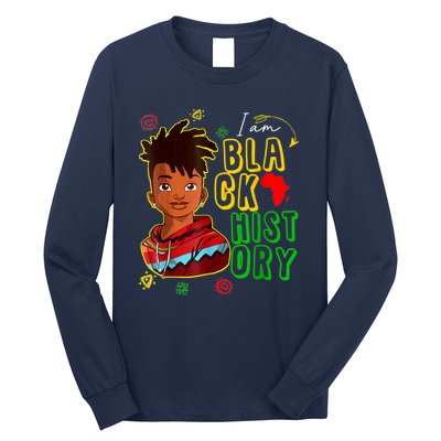 I Am Black History Month Black History Month African American Black Long Sleeve Shirt