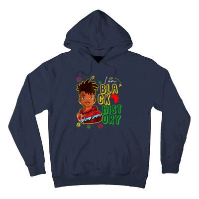 I Am Black History Month Black History Month African American Black Tall Hoodie