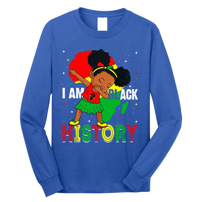 I Am Black History Juneteenth Black History Month Funny Gift Long Sleeve Shirt