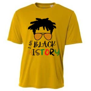 I Am Black History Month African American Sunglasses Gift Cooling Performance Crew T-Shirt