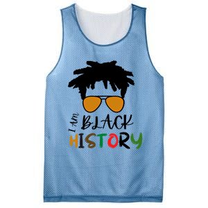 I Am Black History Month African American Sunglasses Gift Mesh Reversible Basketball Jersey Tank