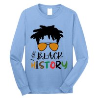 I Am Black History Month African American Sunglasses Gift Long Sleeve Shirt