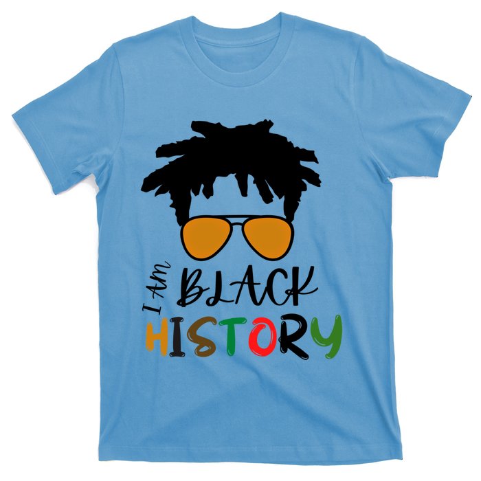 I Am Black History Month African American Sunglasses Gift T-Shirt