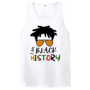 I Am Black History Month African American Sunglasses Gift PosiCharge Competitor Tank