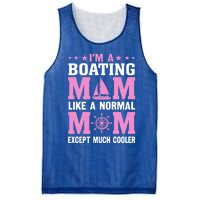 Im A Boating Mom Just Like A Normal Mom Except Much Cooler Gift Mesh Reversible Basketball Jersey Tank