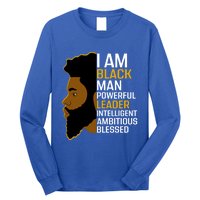 I Am Black Powerful Leader Black King African American Gift Long Sleeve Shirt