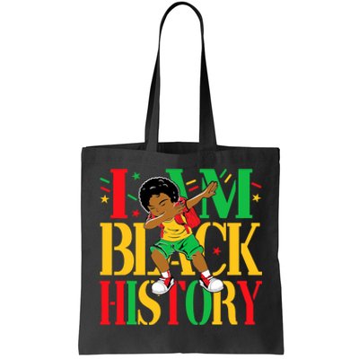 I Am Black History Month African American Tote Bag