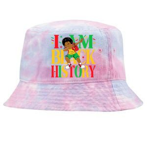 I Am Black History Month African American Tie-Dyed Bucket Hat