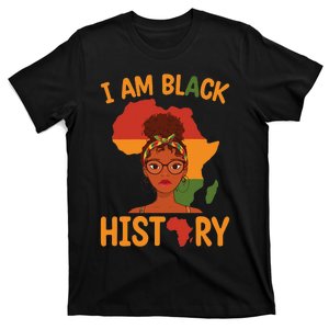 I Am Black History Mother's Day Juneteenth Independence Day T-Shirt