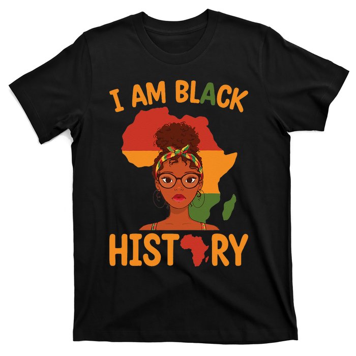 I Am Black History Mother's Day Juneteenth Independence Day T-Shirt