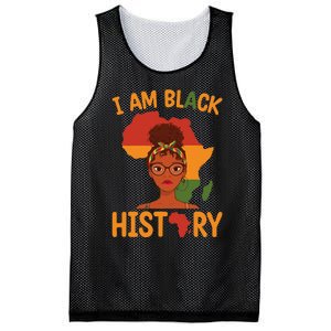 I Am Black History Mother's Day Juneteenth Independence Day Mesh Reversible Basketball Jersey Tank