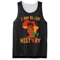 I Am Black History Mother's Day Juneteenth Independence Day Mesh Reversible Basketball Jersey Tank