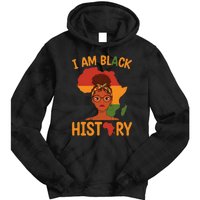 I Am Black History Mother's Day Juneteenth Independence Day Tie Dye Hoodie