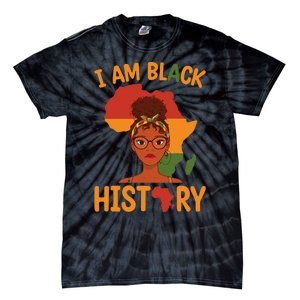 I Am Black History Mother's Day Juneteenth Independence Day Tie-Dye T-Shirt