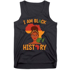 I Am Black History Mother's Day Juneteenth Independence Day Tank Top