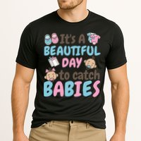 Its A Beautiful Day To Catch Ld Delivery Nurse Cool Gift Cooling Performance Crew T-Shirt