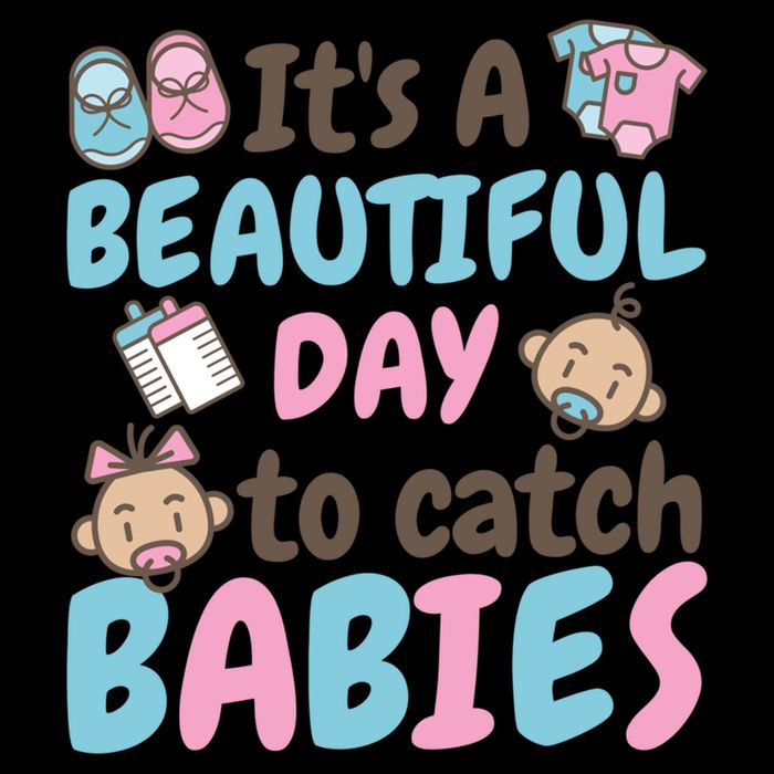 Its A Beautiful Day To Catch Ld Delivery Nurse Cool Gift Cooling Performance Crew T-Shirt