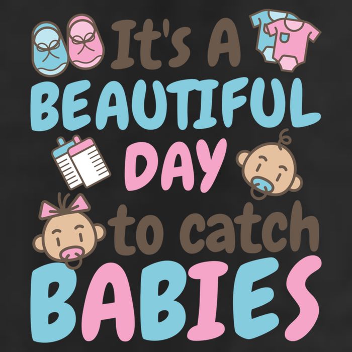 Its A Beautiful Day To Catch Ld Delivery Nurse Cool Gift 11oz C Handle Ceramic Mug