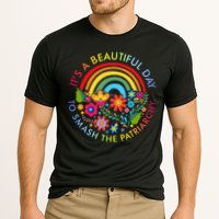 Its A Beautiful Day To Smash The Patriarchy Feminist Cooling Performance Crew T-Shirt