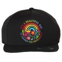 Its A Beautiful Day To Smash The Patriarchy Feminist Wool Snapback Cap
