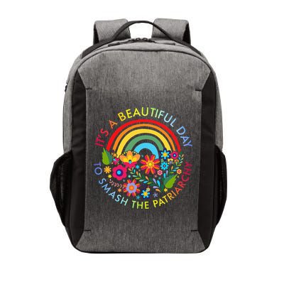 Its A Beautiful Day To Smash The Patriarchy Feminist Vector Backpack