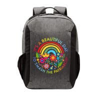 Its A Beautiful Day To Smash The Patriarchy Feminist Vector Backpack