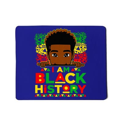 I Am Black History Month African American Mousepad