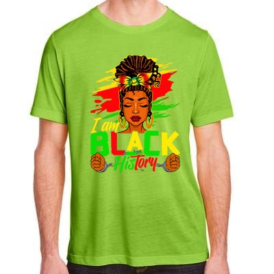 I Am Black History Month African American Juneteenth Gift Adult ChromaSoft Performance T-Shirt