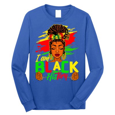 I Am Black History Month African American Juneteenth Gift Long Sleeve Shirt