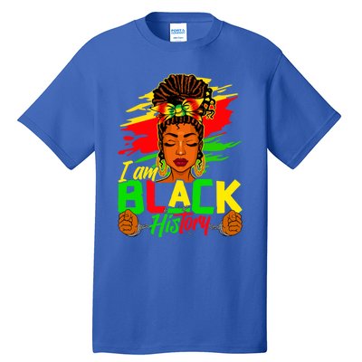 I Am Black History Month African American Juneteenth Gift Tall T-Shirt