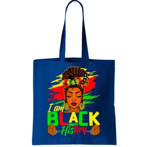 I Am Black History Month African American Juneteenth Gift Tote Bag