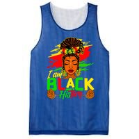 I Am Black History Month African American Juneteenth Gift Mesh Reversible Basketball Jersey Tank