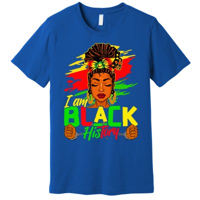 I Am Black History Month African American Juneteenth Gift Premium T-Shirt