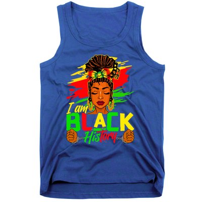 I Am Black History Month African American Juneteenth Gift Tank Top